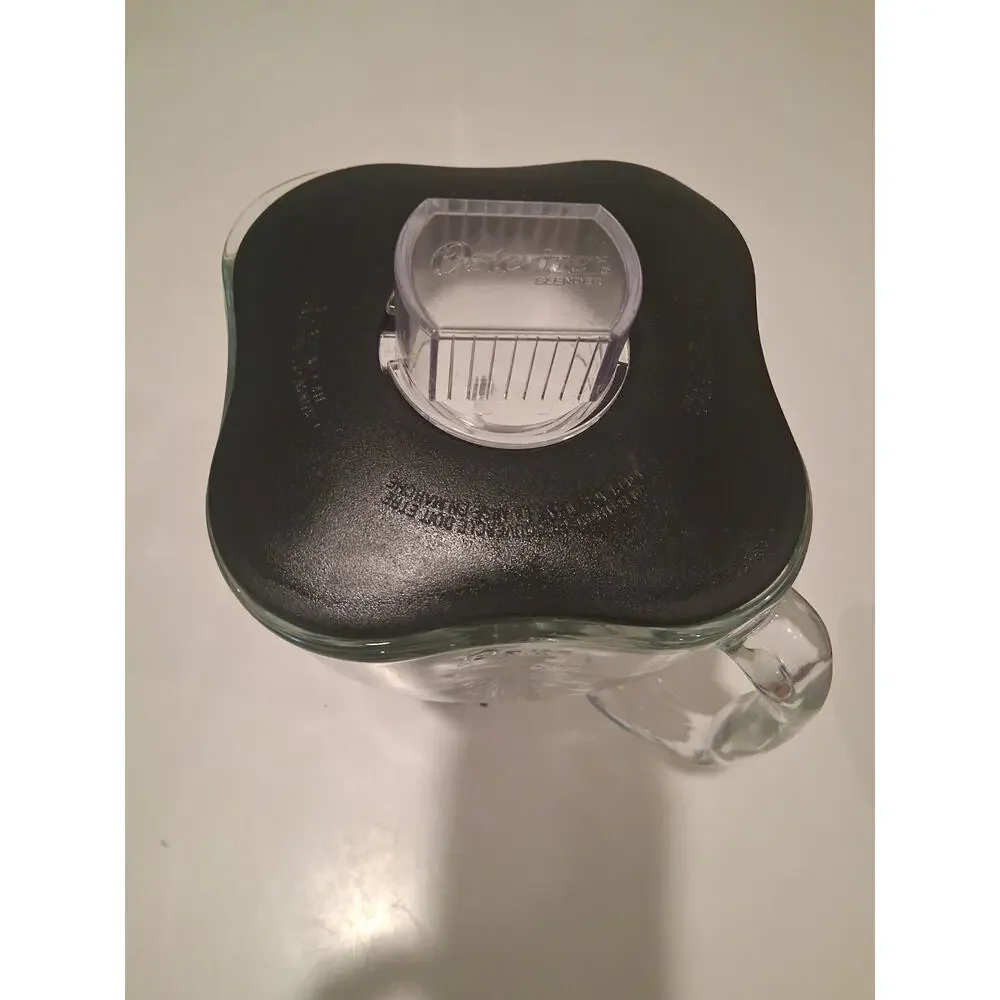 Oster Blender Glass Jar Replacement Boroclass 6 Cup Square Lid Blade Base Set